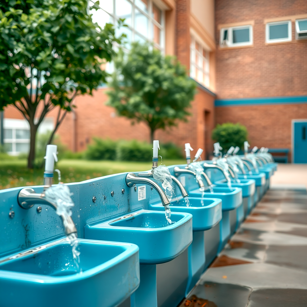 commercial plumbing for schools